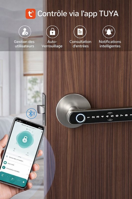 Poignée connectée Keynoxy
