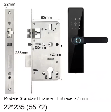 Serrure Connectée Keynoxy™ Alpha