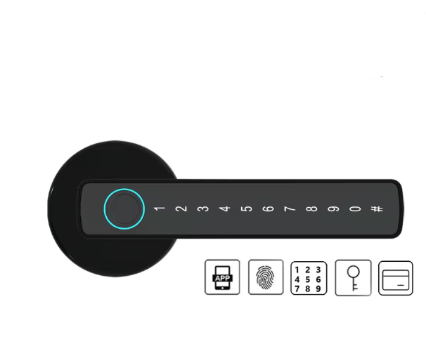 Poignée de Porte Connectée Keynoxy™ : Empreinte, Code & App