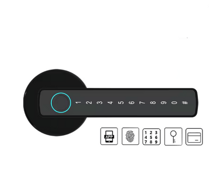 Poignée de Porte Connectée Keynoxy™ : Empreinte, Code & App