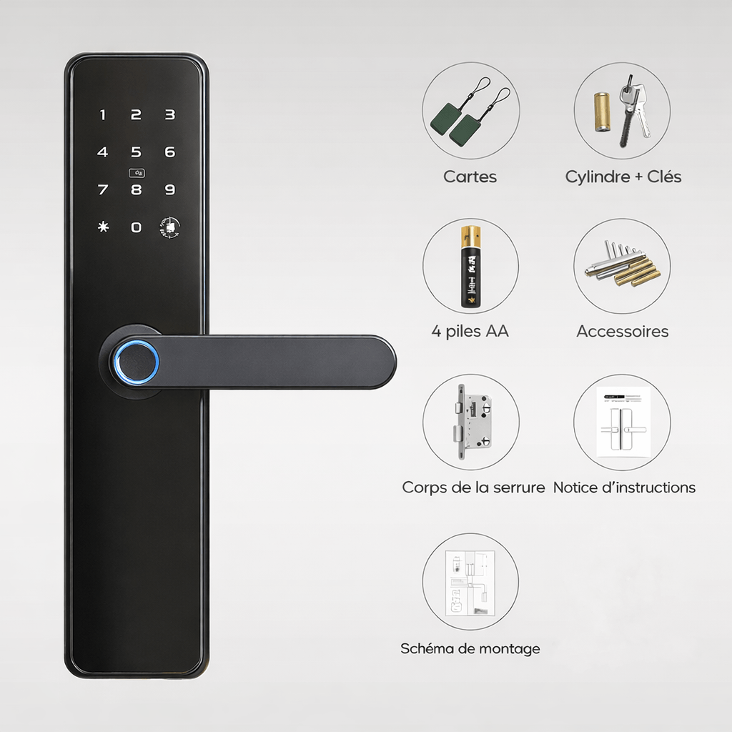 Serrure Connectée Keynoxy™ Alpha