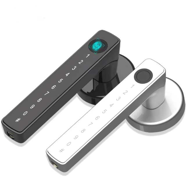 Poignée de Porte Connectée Keynoxy™ : Empreinte, Code & App